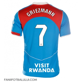 Atletico Madrid Antoine Griezmann #7 Tricou Fotbal Replică 2025-26 Femei Treilea